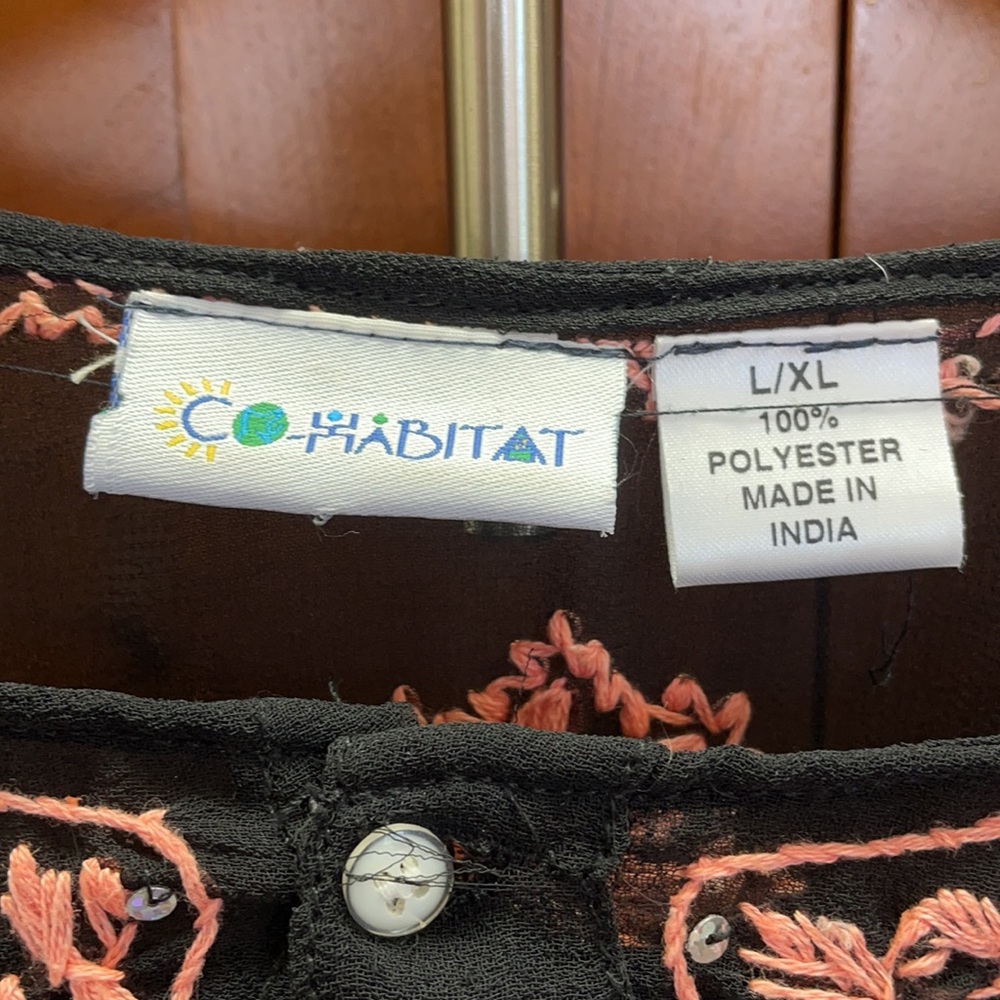 Cohabitat Gorgeous sheer embroidered tunic - Picture 3 of 10